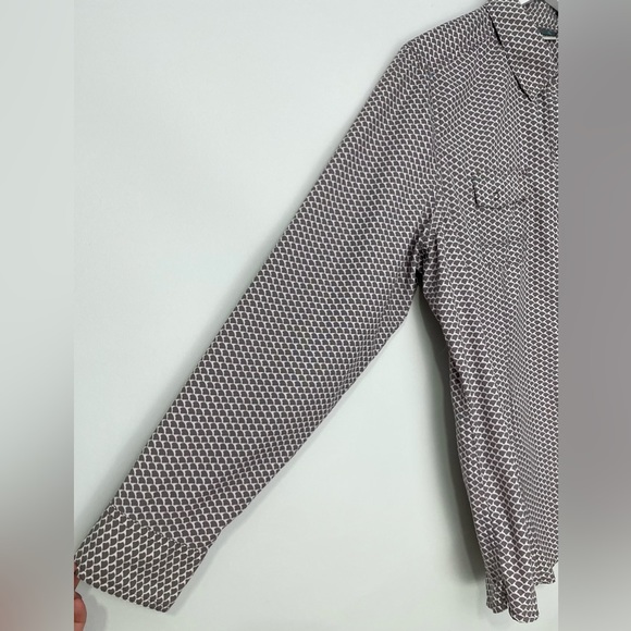 LL Bean Isleboro Outdoor Performance Button Down Collared Shirt Gray/White Sz XL - Picture 2 of 5